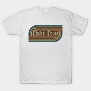 Modest Mouse Vintage Stripes T-Shirt